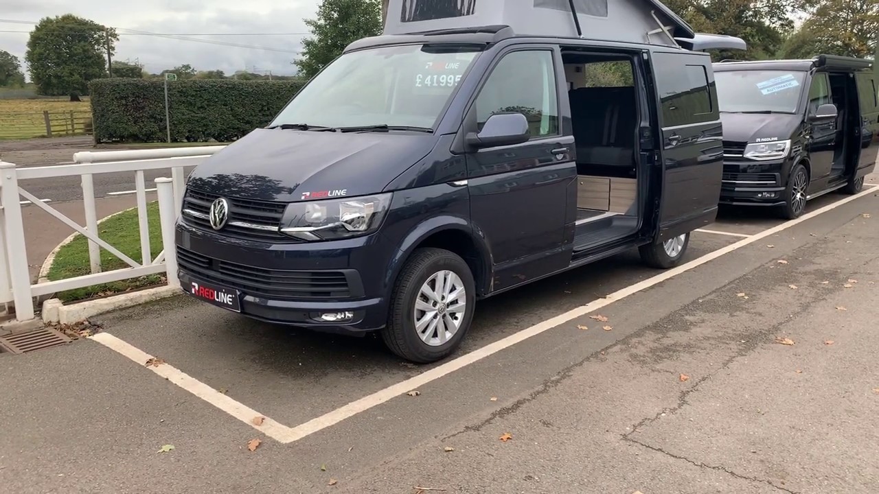 2018 Redline Sport Starlight Blue Campervan conversion VW T6