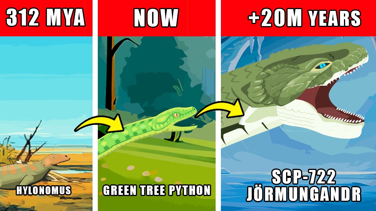 SCP-722 Origin Evolution: How SCP-722 (J&ouml;rmungandr) Could Have Evolved