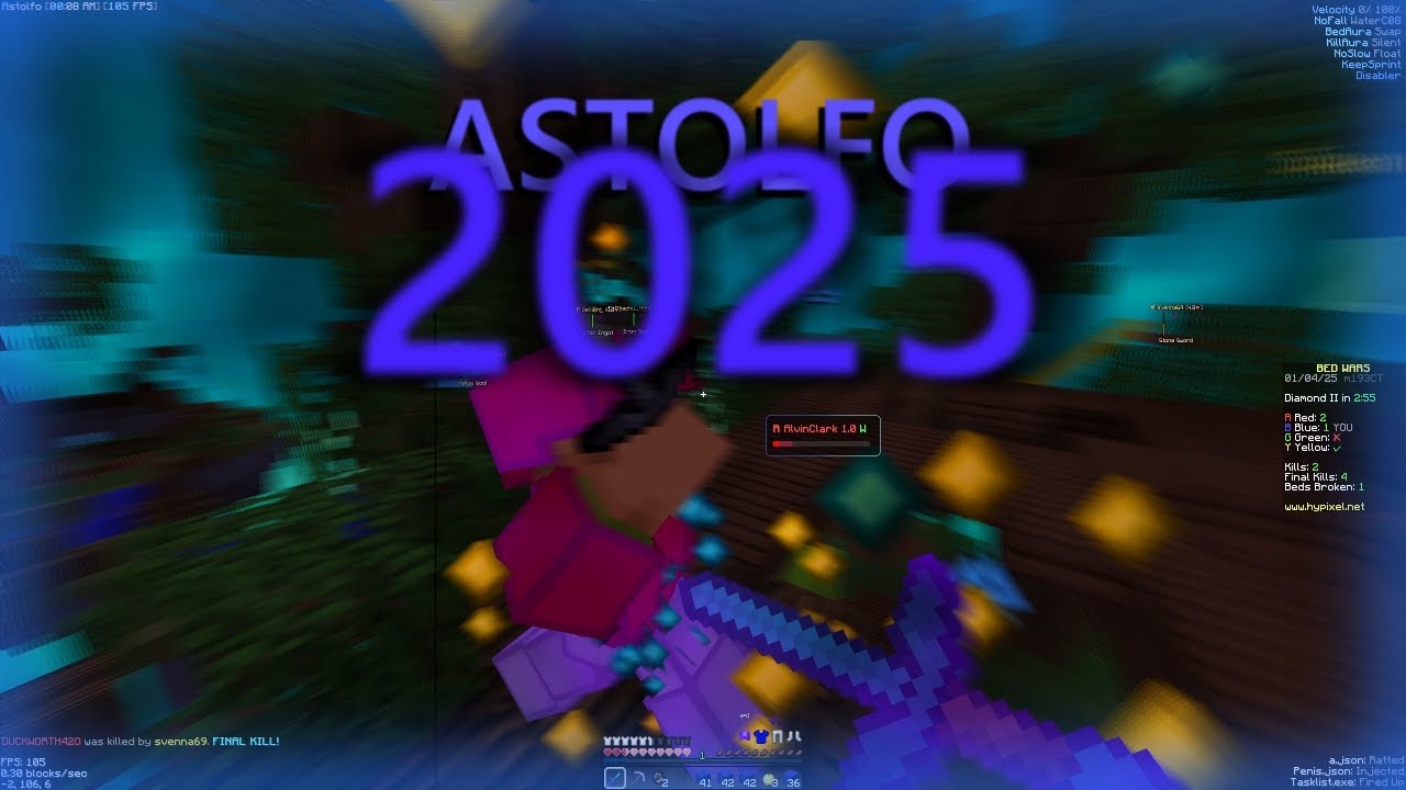 Hypixel Cheating in 2025 | Astolfo Client