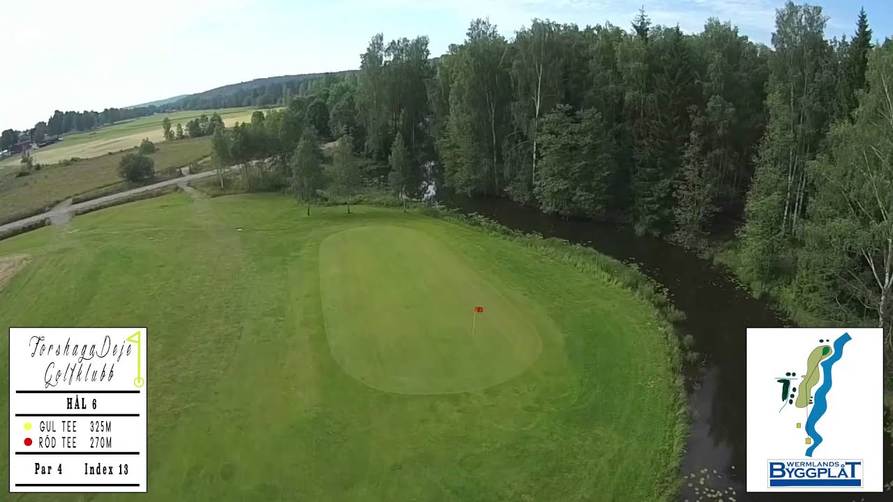 Hål1 9 ForshagaDeje Golfklubb