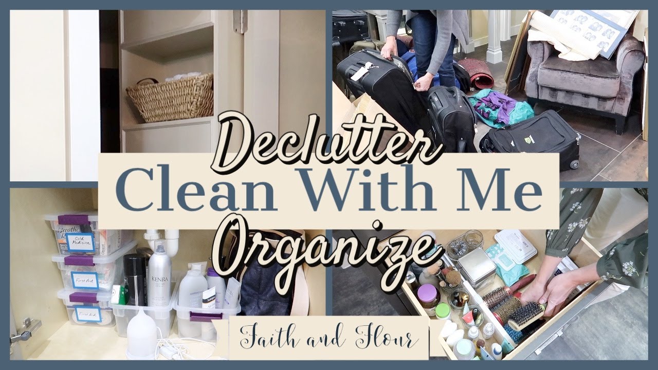 Clean With Me | Declutter & Organize 2020 | Speed Cleaning Motivation