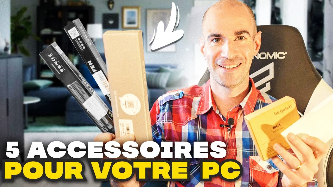 5 ACCESSOIRES pour RELOOKER votre PC (&agrave; moins de 20&euro;)
