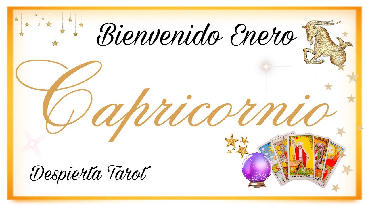 CAPRICORNIO ♑ Eres un imán de abundancia y oportunidades en ENERO #tarot #predicciones