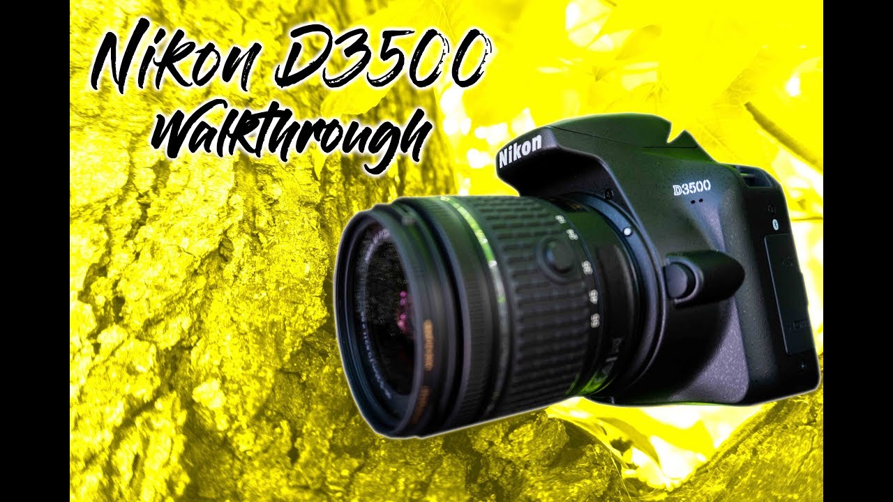 Nikon D3500 Walkthrough