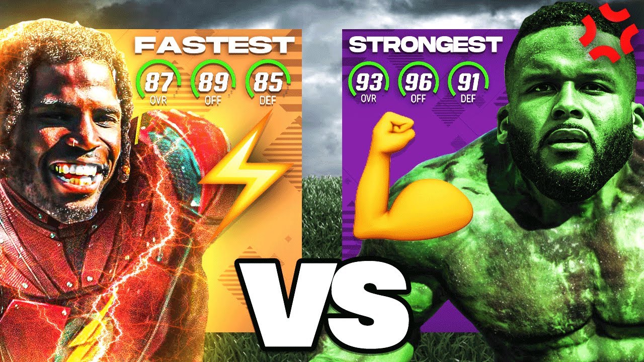 Fastest vs. Strongest, But It's Madden 24