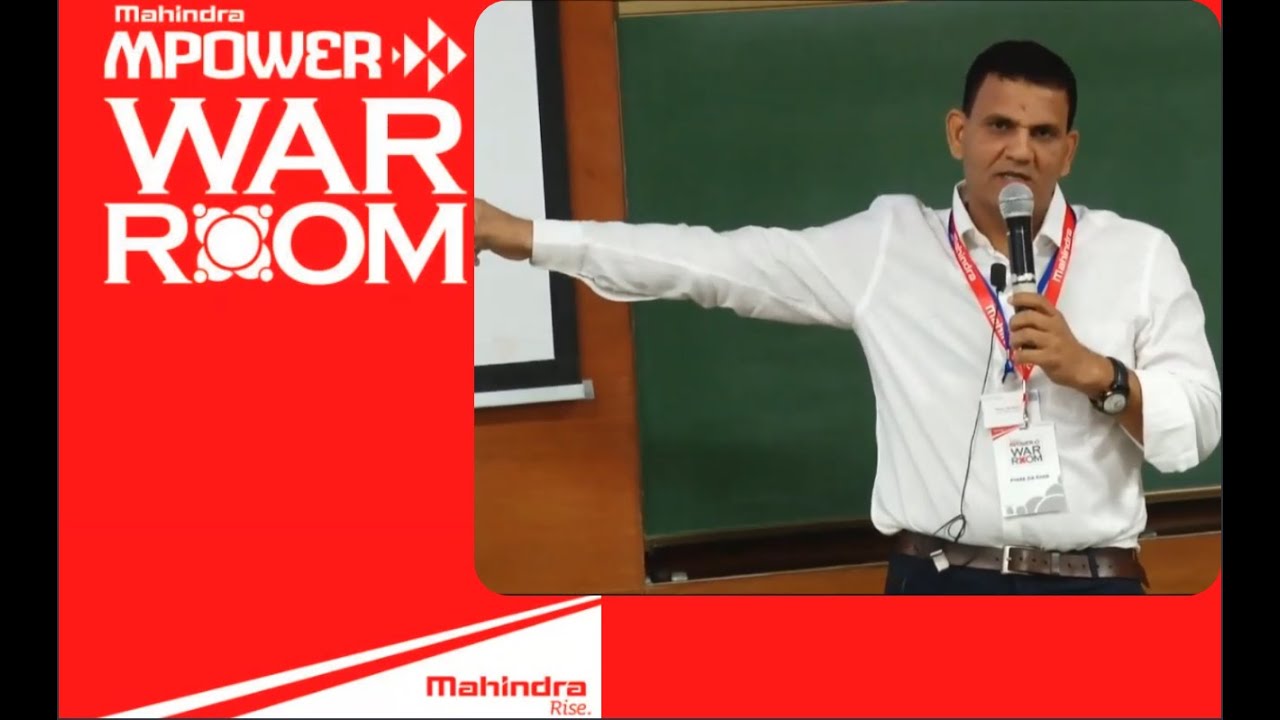 Pyare Khan at IIM-A Winner of Mahindra MPOWER War Room V (24th Nov 2018)