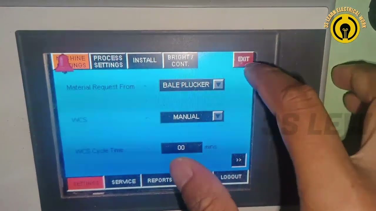 LMW Varioclean LB 9/2 Display Program Setting Learning डिस्प्ले मैं सेटिंग