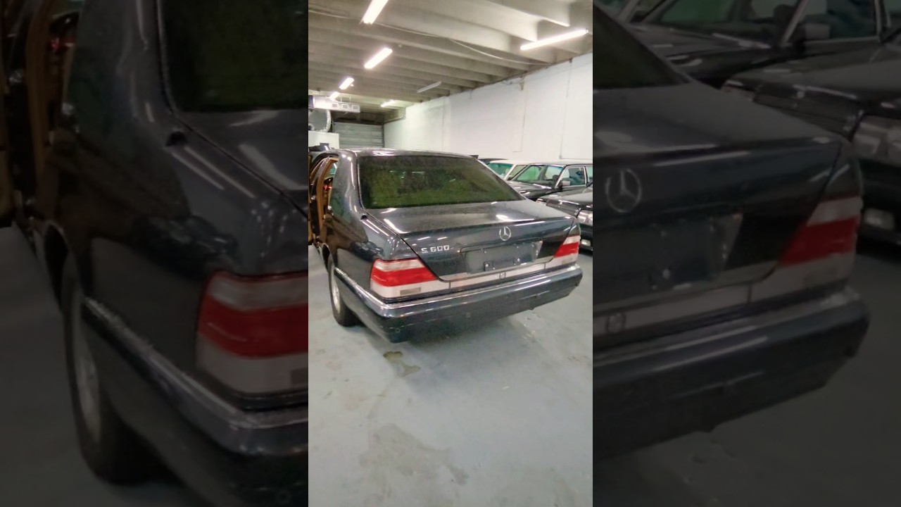 Бронированный Carat Duchatelet W140 V12 (1997)&mdash;Armored B6/B7 👉 3,950 kg #Гараж90x #Garage90x