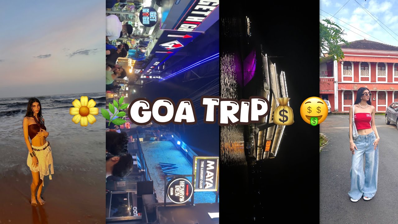 Goa trip🌺🌼| Fontainas🌻|Deltin casino 💰|Tito’s lane 🪩 part2