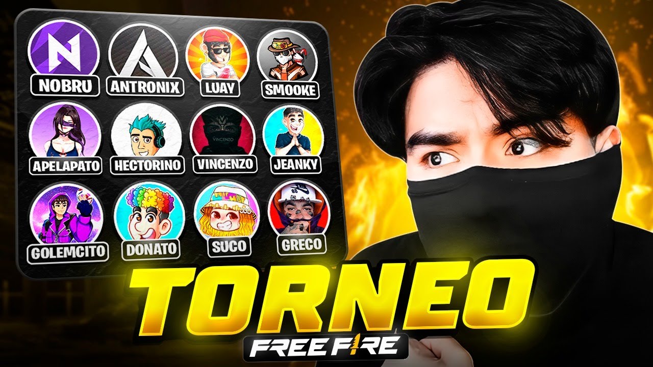 JUGANDO EL TORNEO MÁS GRANDE DE YOUTUBERS DE FREE FIRE