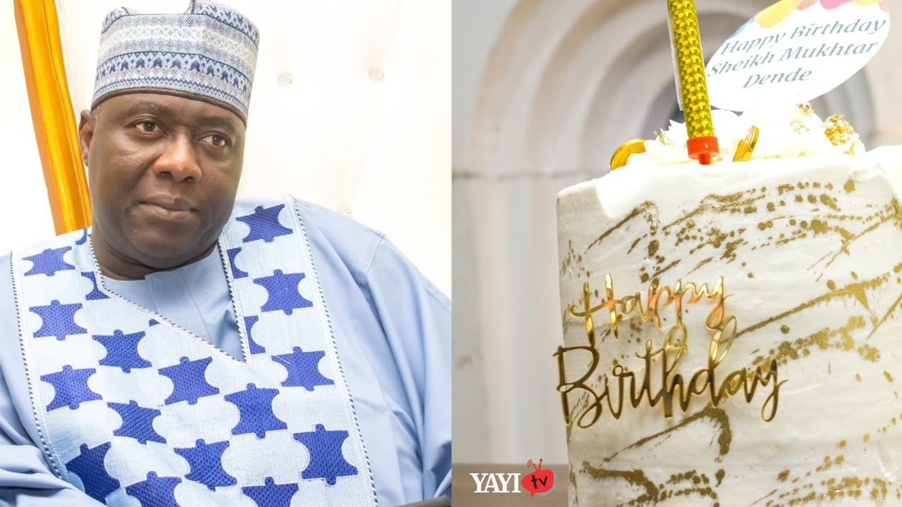 Sheikh Mukhtar Ibrahim Dende (Mufti Tijaniyah Lagos State Nigeria) Celebration of an Icon by TIGMEN 