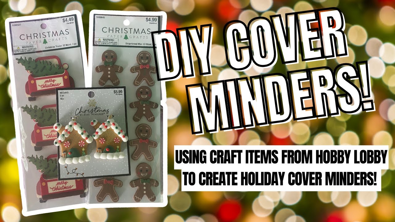 DIY Diamond Painting Cover Minders!