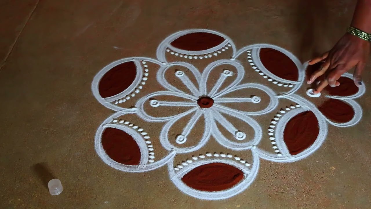 Mahashivratri  2026 🌻 special flower rangoli kolam🌻3*2 beautiful kolangal 🌻pandaga muggulu