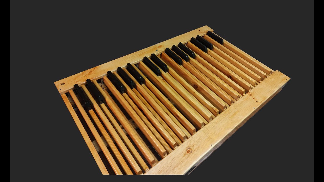 Organ Pedalboard Keyboard - DIY - how it works and how to create