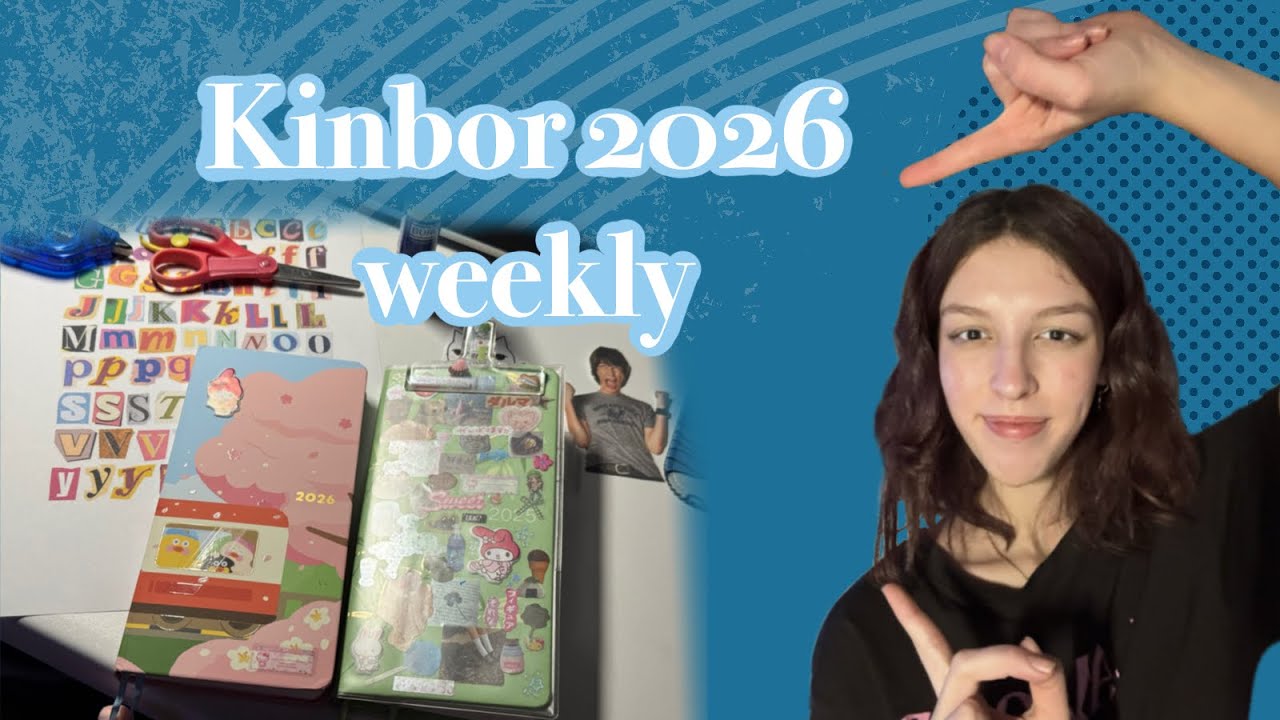 Kinbor 2026 weekly | Как я вела предыдущий | Идеи оформления #kinbor #планер