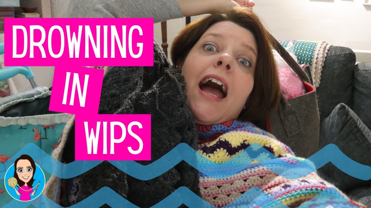 Sorting Through My Crochet WIPs - Unfinished Projects - New Years Resolutions