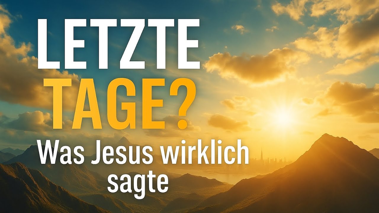 Was sagte Jesus &uuml;ber die Endzeit? Zeichen der letzten Tage