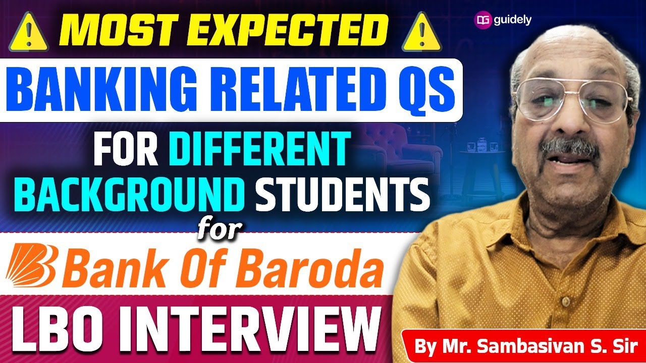 BOB LBO Mock Interview 2025 | Most Expected Banking Related Qs For Different Background Students