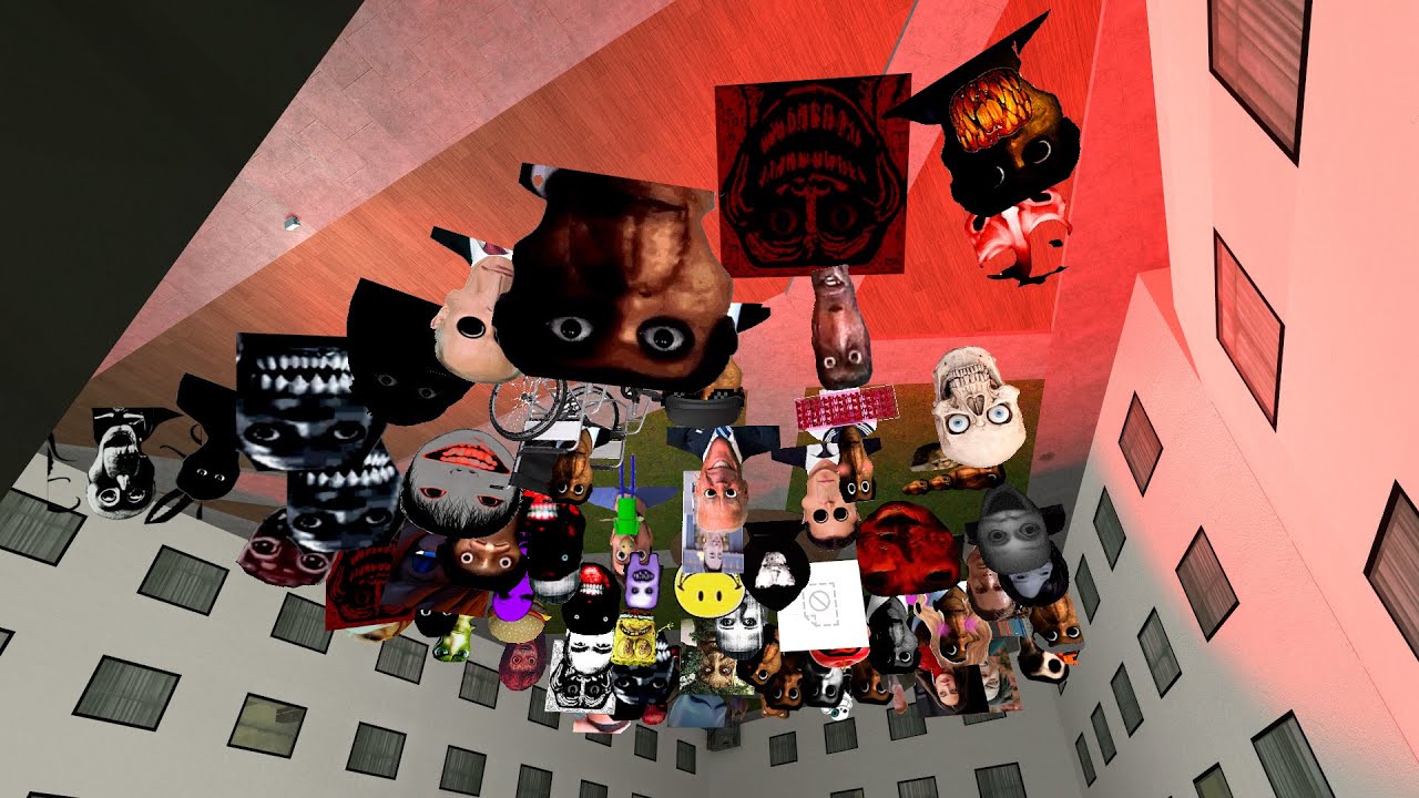 Too Much Nextbots ON GMOD $2500 BUT FLIPPED OVER!