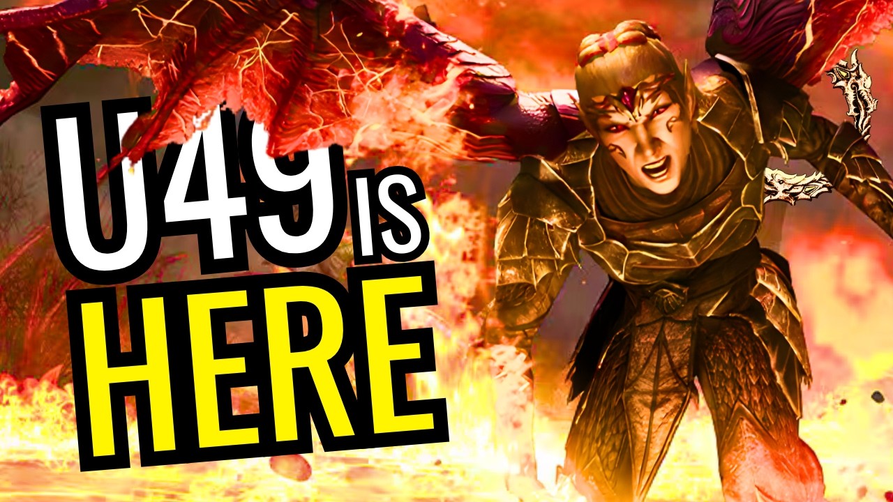 🔴 Let’s check out ESO’s U49 changes… Starting a new 2H DK 🔥