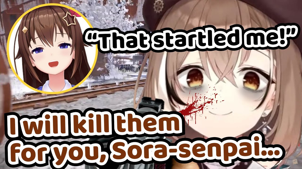 Mumei Delivers Justice To The NPC That Startled Sora-senpai【Hololive EN | Nanashi Mumei】