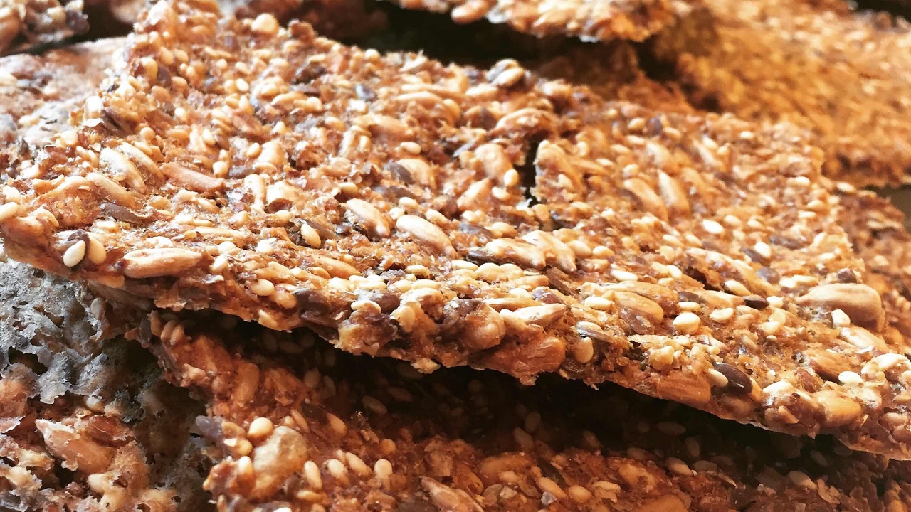 Verdens beste hjemmelaget knekkebrød