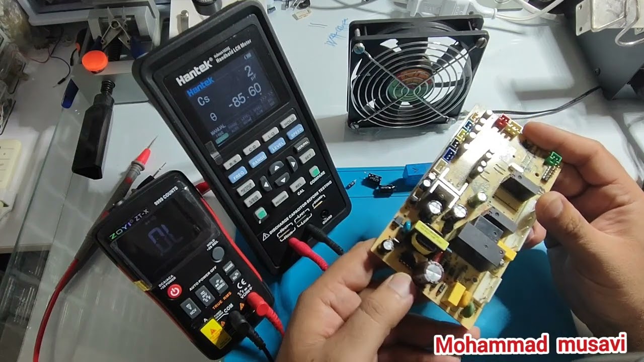 تعمیر برد یخچال هیمالیا  ( کمبی 530 )