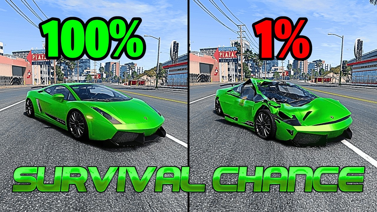 Realistic Survival Chance Crashes #273 | BeamNG.drive