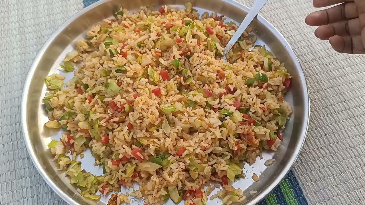 Yummy tasty ching Chinese fried rice😋
