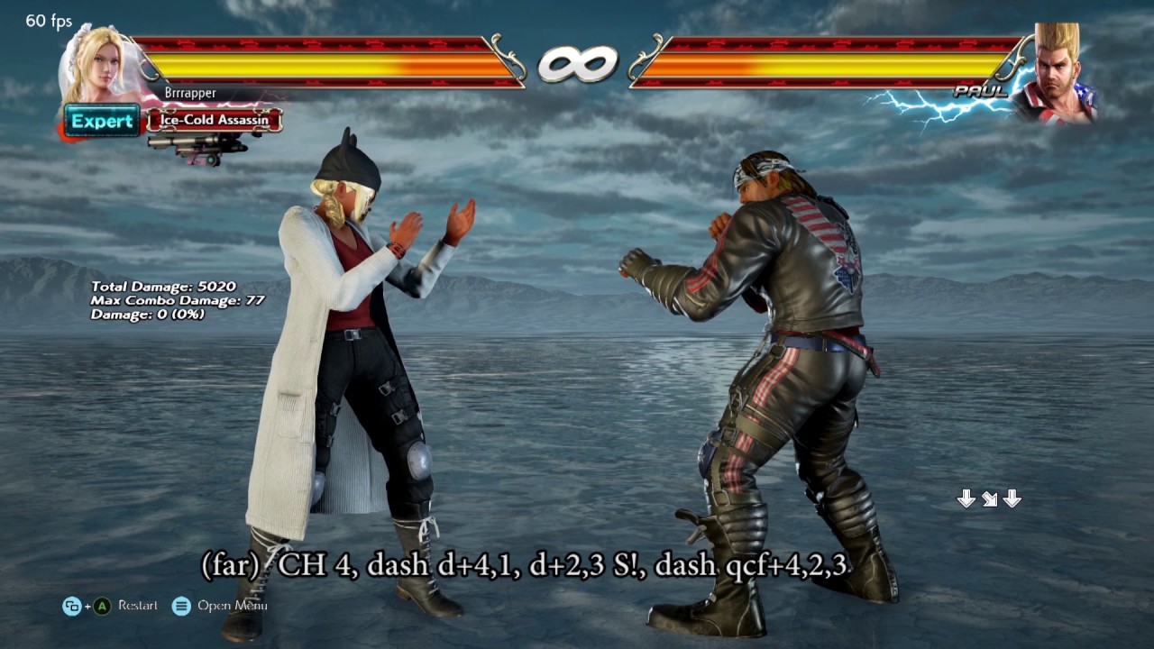 NINA TEKKEN 7 STAPLE COMBOS