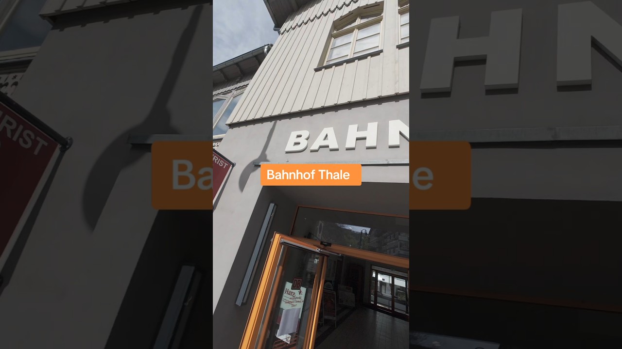 Bahnhof Thale #sehenswert #bahnhof #ddr  #harz #sachsenanhalt  #tourist  #reise