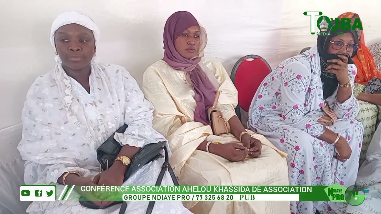 Conf&eacute;rence ASSOCIATION Ahelou Khassida de Touba 
