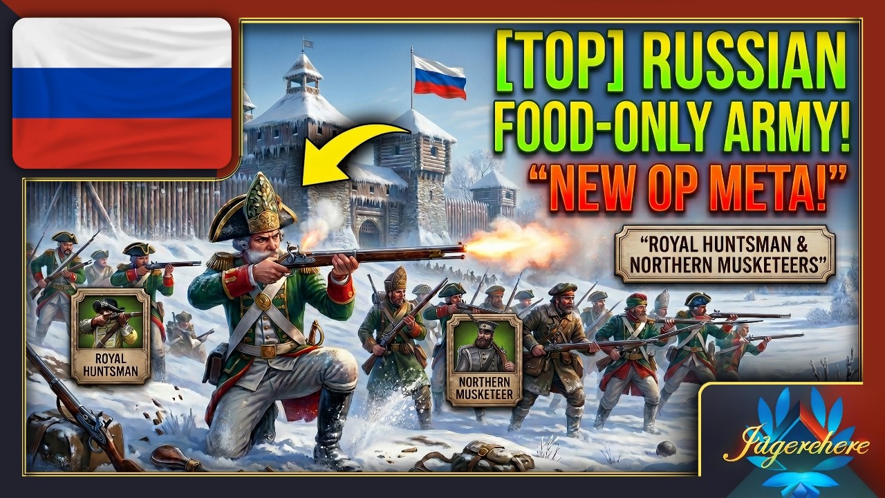 Why Russia + Oldenburg is BROKEN (Unlimited ONLY FOOD Army!)