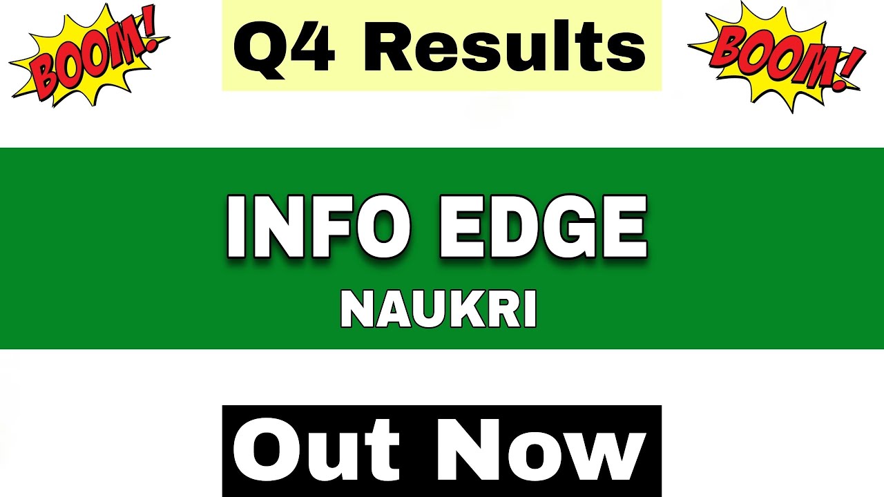 Info Edge Q4 Results 2026 | Info Edge Results Today | Info Edge Share Latest News | Naukri Share