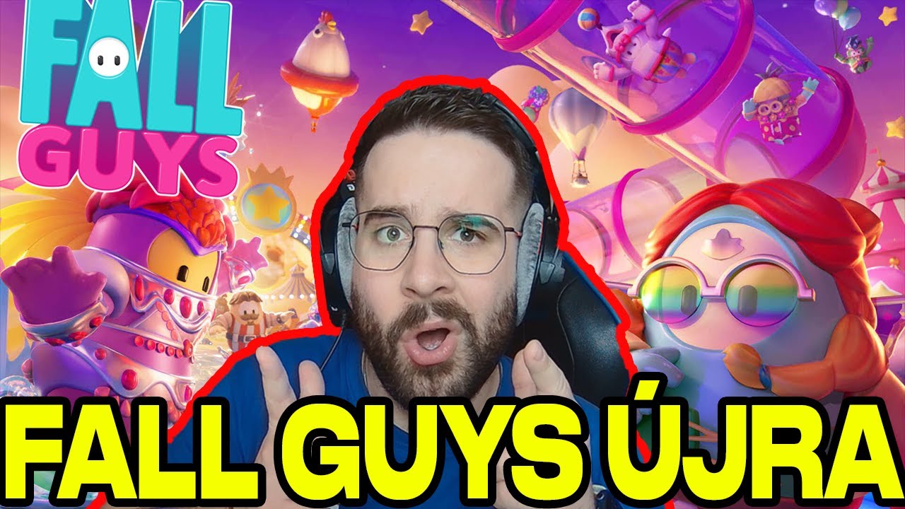 ÚJRA Fall Guys w/ZsDav és Aida | LIVE