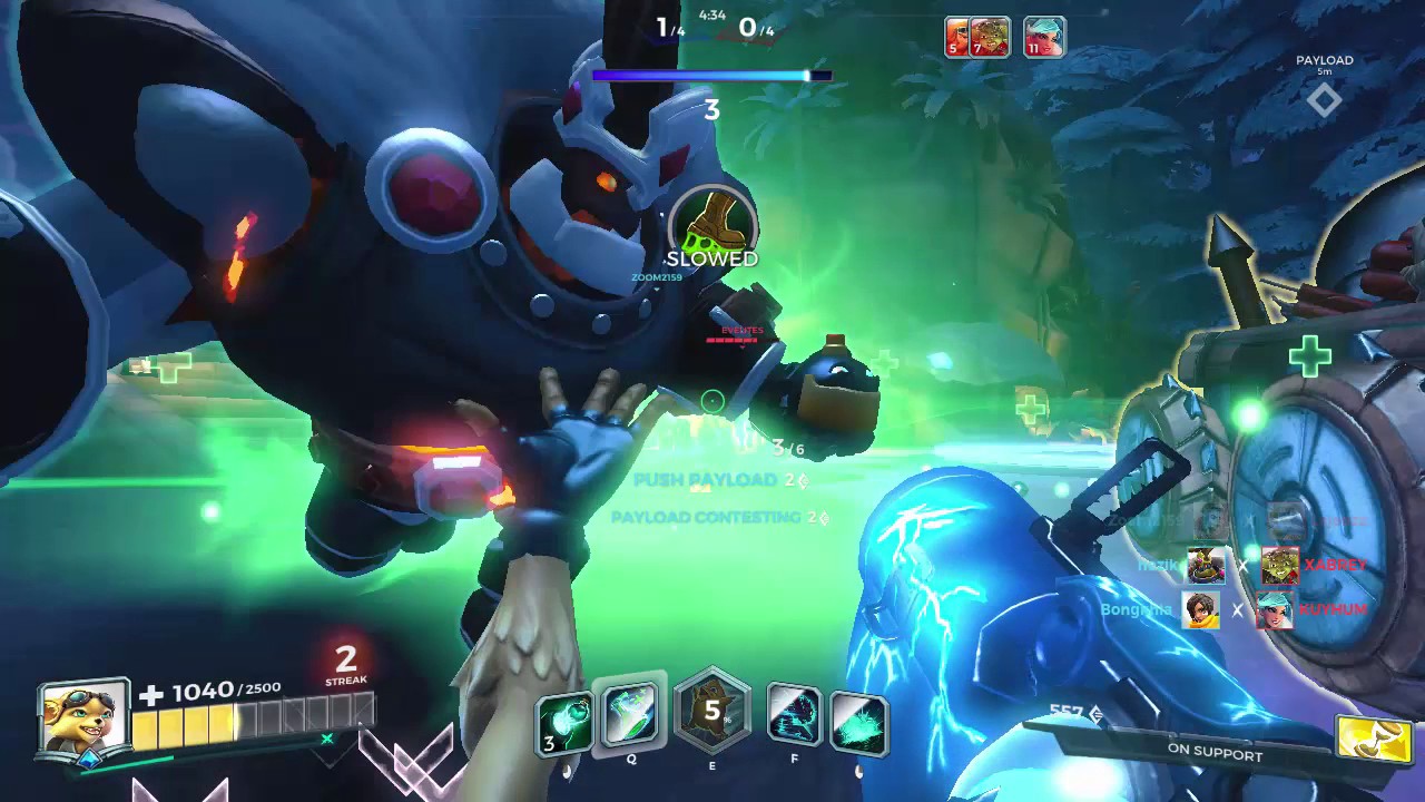 Paladins : Serpent Beach upgrade map, and Pip gameplay