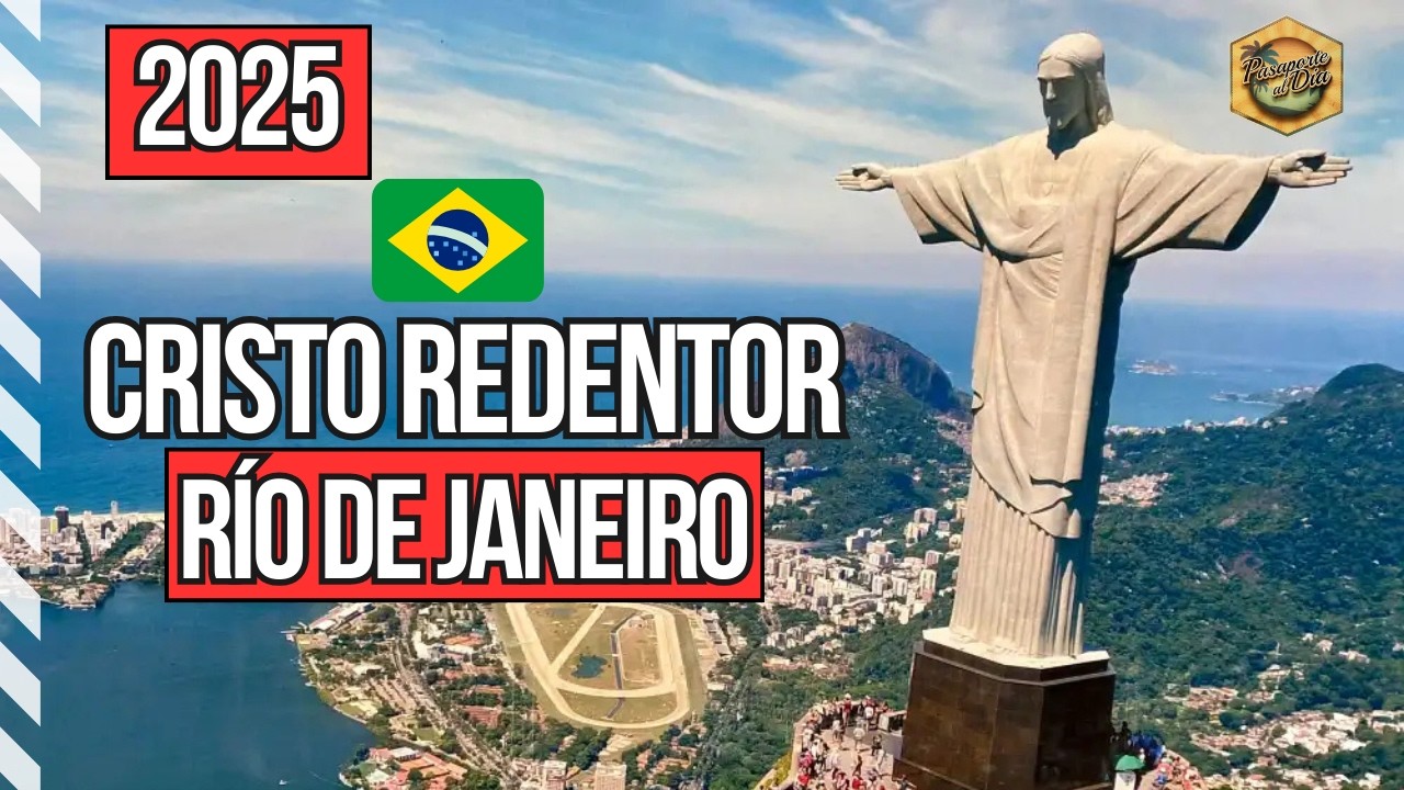 🇧🇷 Visita al Cristo Redentor ⛰️ Cerro Corcovado ⛪️ Río de Janeiro ✅  Brasil [2025]