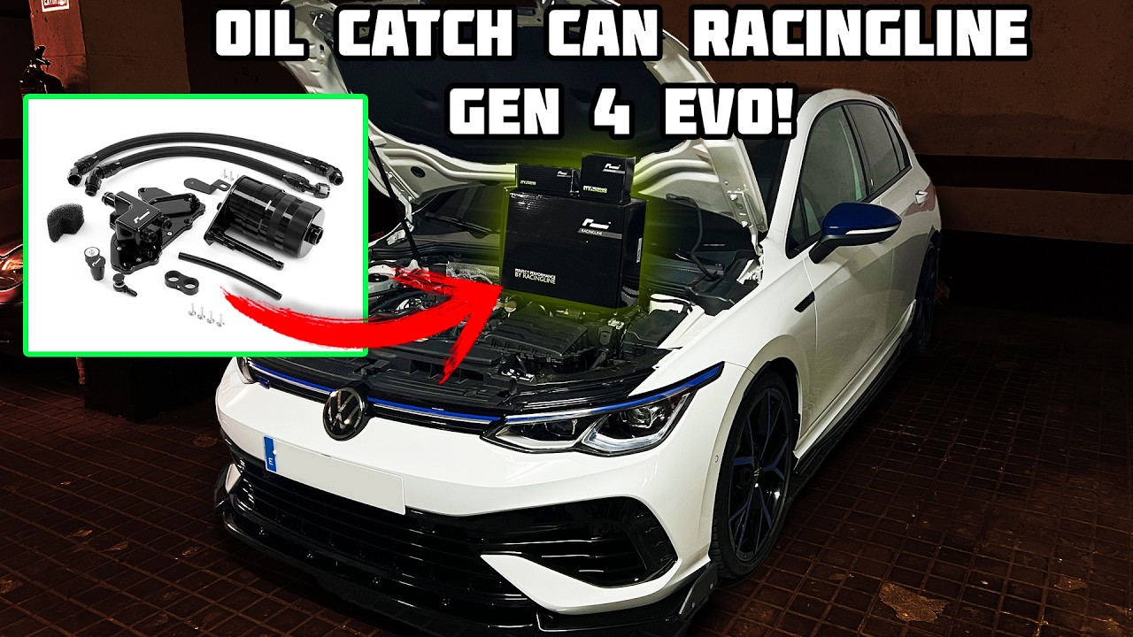 INSTALAMOS NUEVO DECANTADOR OIL CATCH CAN RACINGLINEGEN 4 EVO! (GOLF 8R)