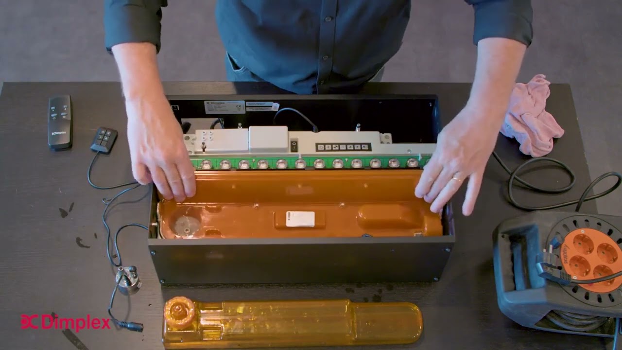 How to: Dimplex Cassette 500R en Cassette 1000R verdamper vervangen - Haardcenter.nl