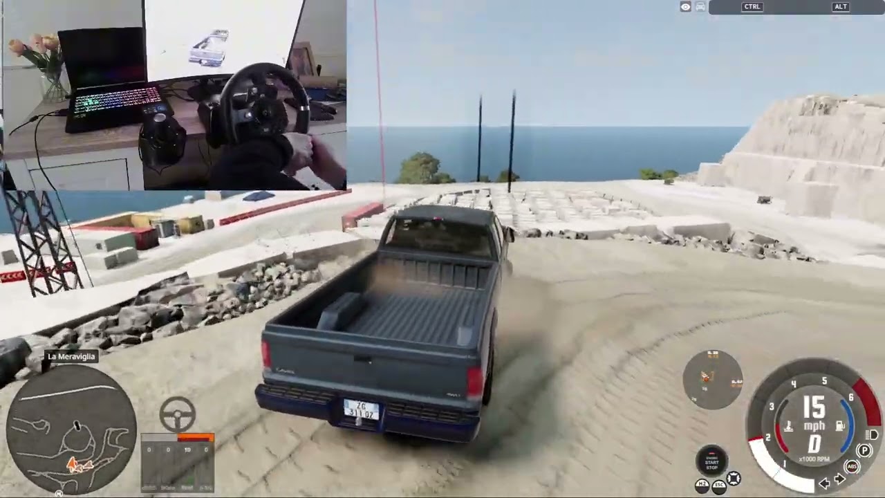 4x4 race #simracing #beamngdrive #gaming