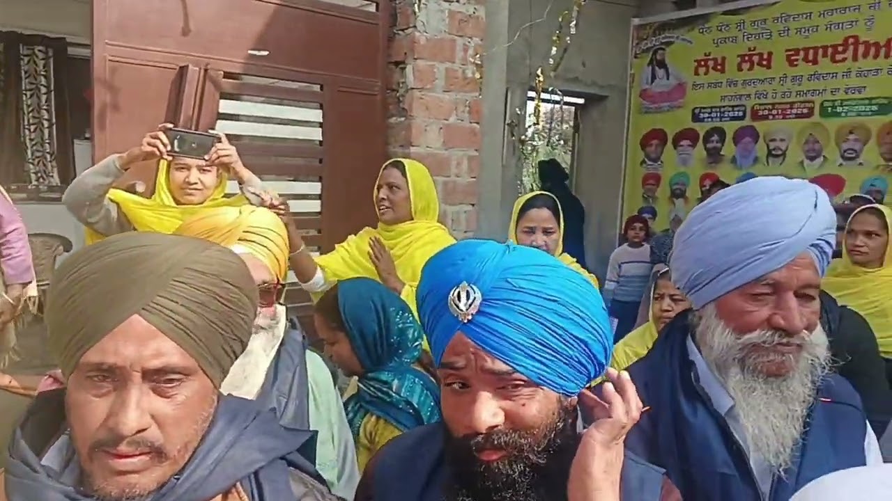 ਸਾਹਨੇਵਾਲ, ਬਾਬਾ ਜੀਵਨ ਸਿੰਘ ਜੀ ਗੁਰਦੁਆਰਾ ਨਿਊ ਕਲੋਨੀ ਕਨੇਚ ਰੋਡ ਨਗਰ ਕੀਰਤਨ ਦਾ ਭਰਵਾਂ ਸਵਾਗਤ(DHILLON)