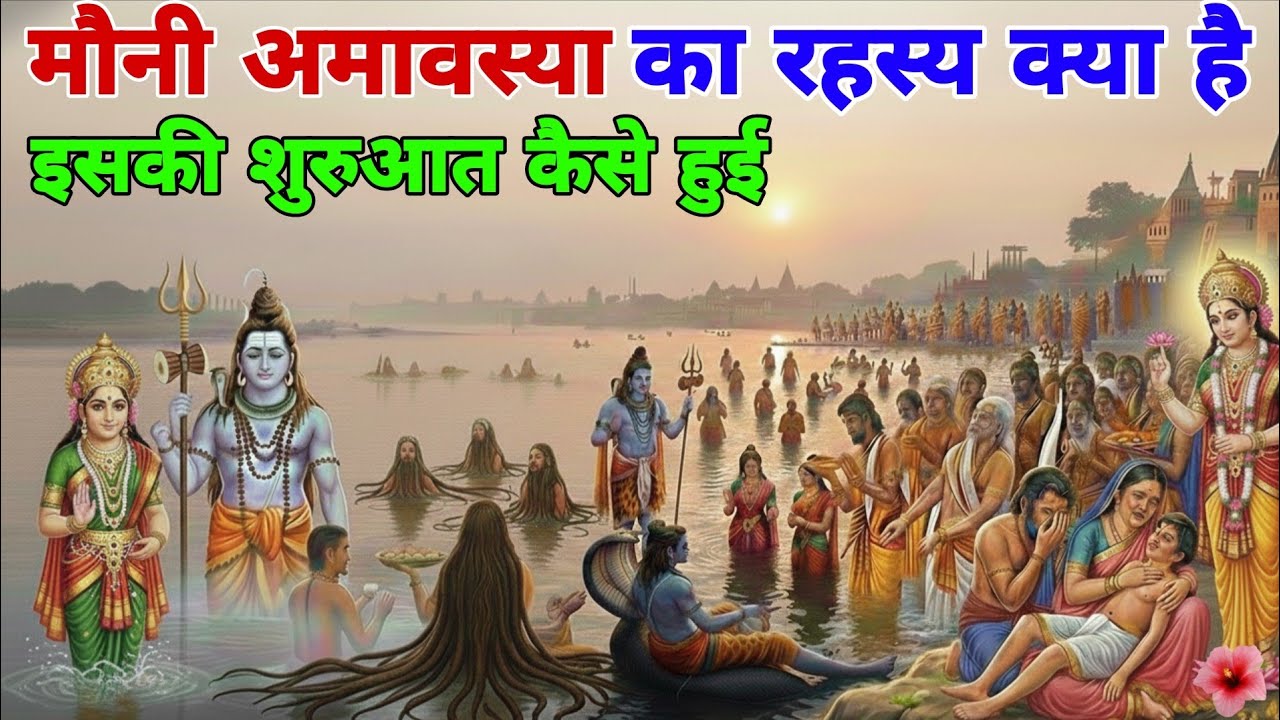 मौनी अमावस्या क्यों मनाई जाती है? क्यों इस दिन बिना बोले नहाया जाता है || Vidya Gyan Sagar