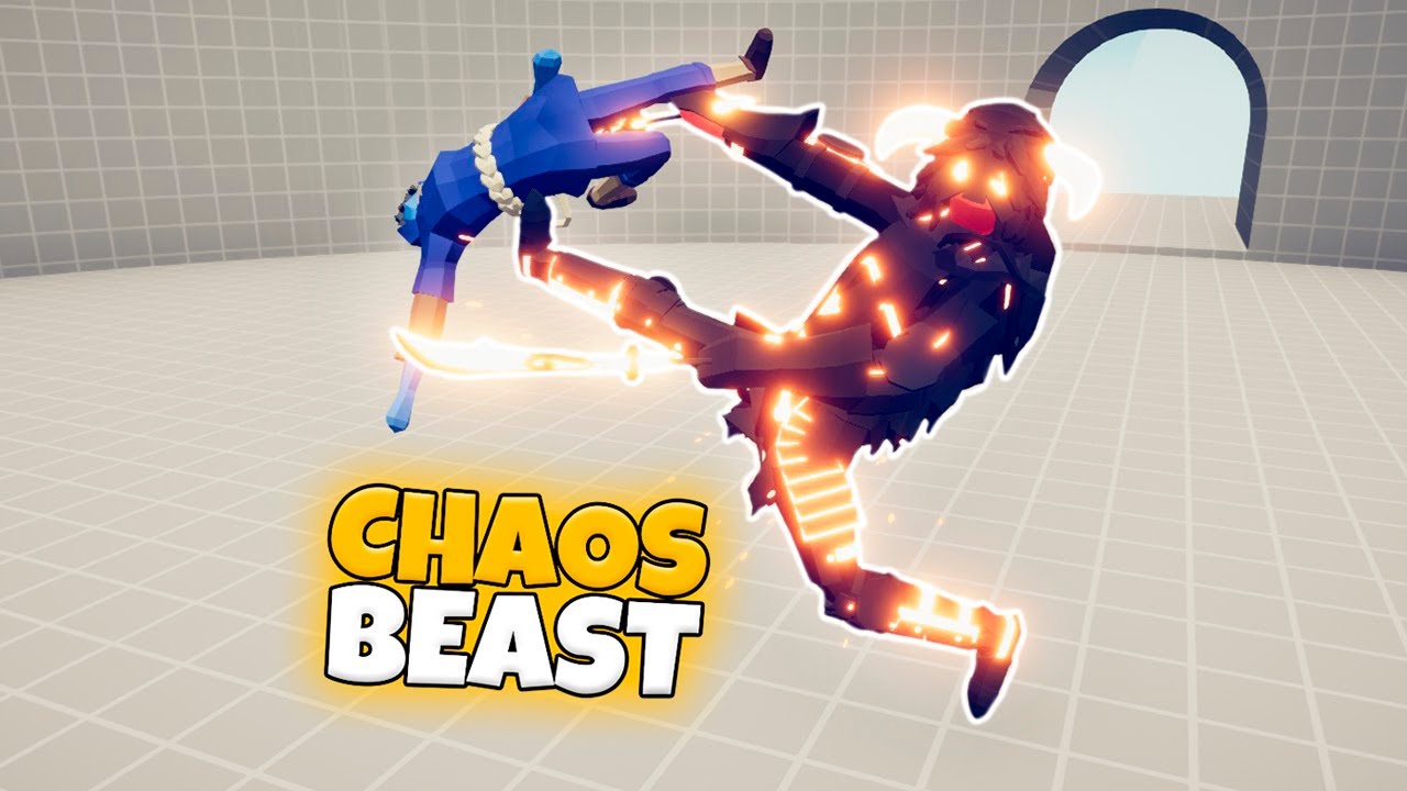 CHAOS BEAST 1 VS 1 EVERY UNIT | TABS MODDED GAMEPLAY