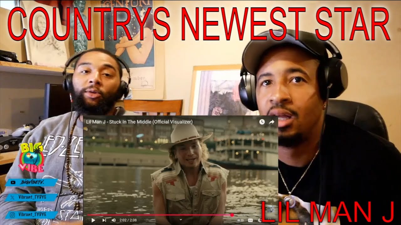 Lil Man J - Stuck In The Middle (Official Visualizer) | Reaction