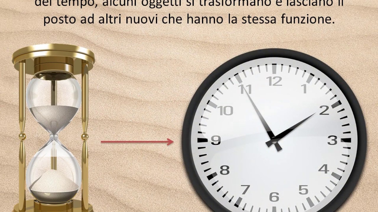 Gli strumenti per misurare il tempo