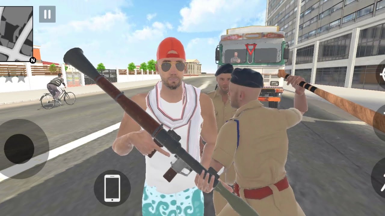 Franklin on the Run: Police Hunt in Indian Theft Auto Simulator!