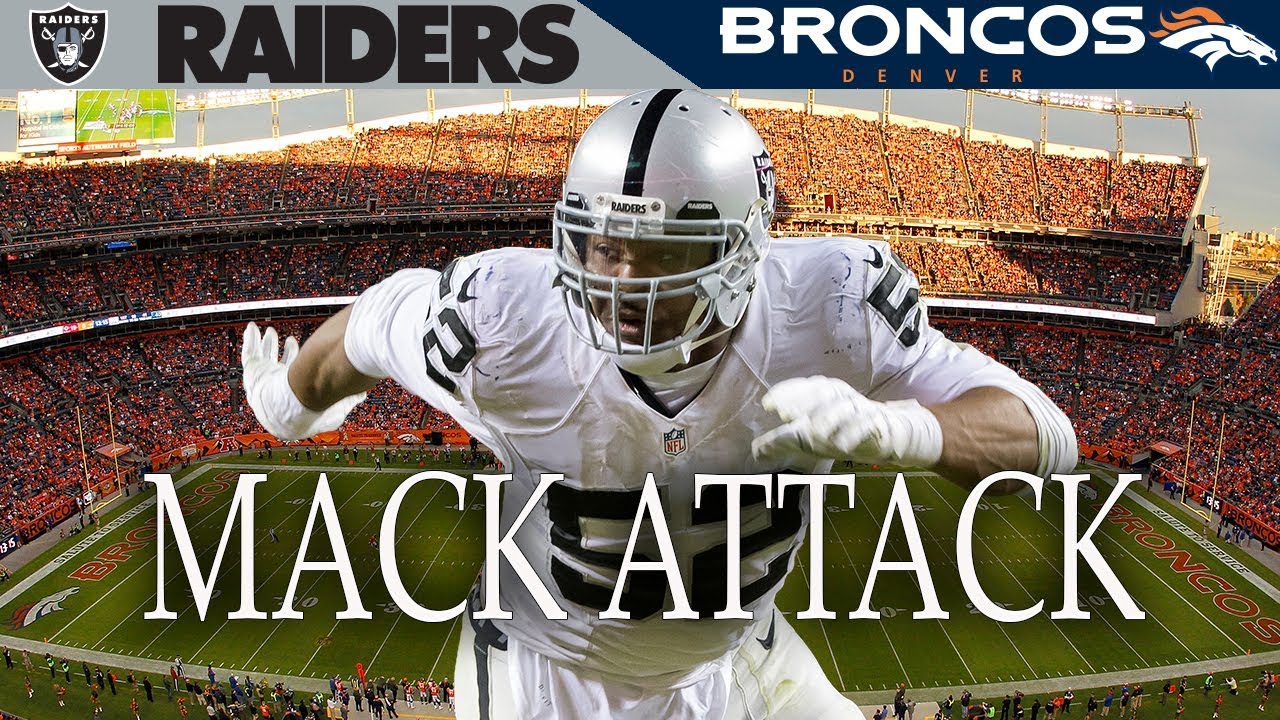 Mile High Mack Attack! (Raiders vs. Broncos, 2015) | NFL Vault Highlights