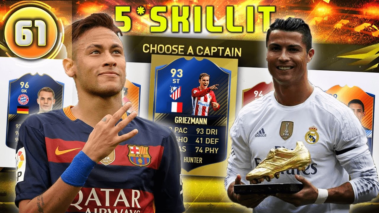PARHAAT SKILLIT FUT DRAFT! - #FIFA17 FUT DRAFT TO GLORY SUOMI #61