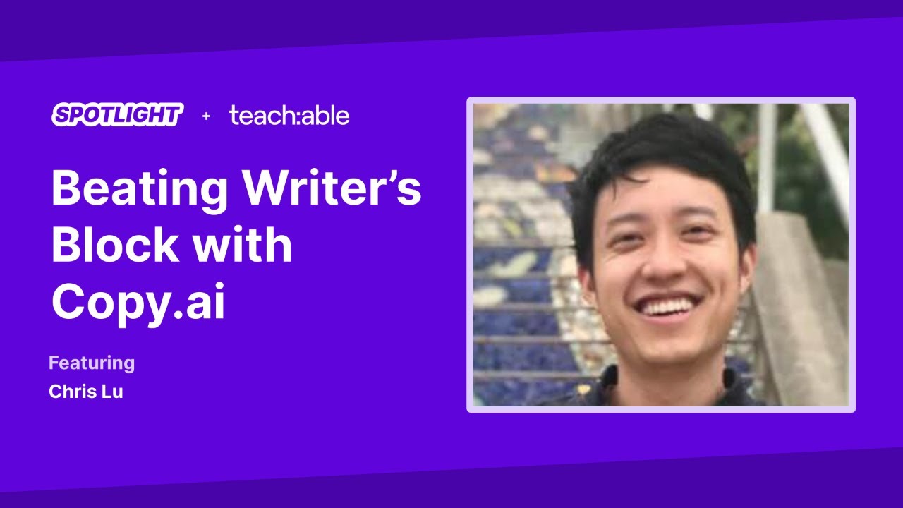 Beating Writer’s Block with Copy.ai