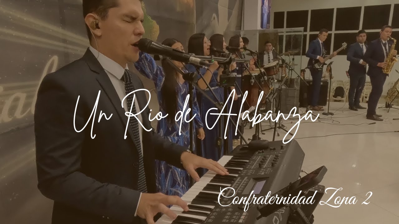 Un Rio de alabanza - Piano Cam - Coros de bendición